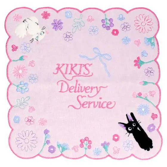 STUDIO GHIBLI - Kiki Delivery Jiji and Lily Mini Towel - Figurine
